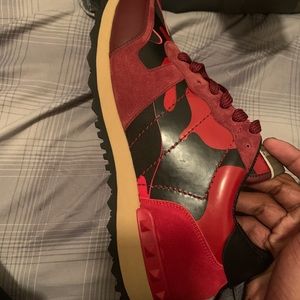 Valentino Garavani Camo Rockrunner Sneakers